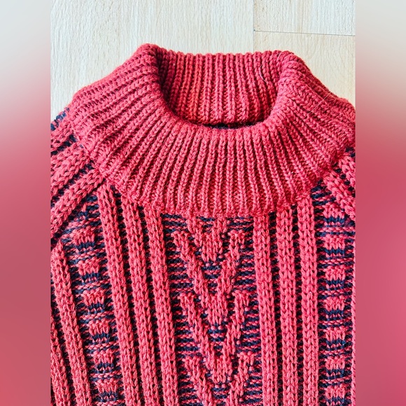 Vintage Kambern chunky knit mock turtleneck - Picture 6 of 7